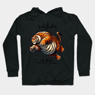 Thai Tattoo Parody "Sak Yant Tiger" Hoodie